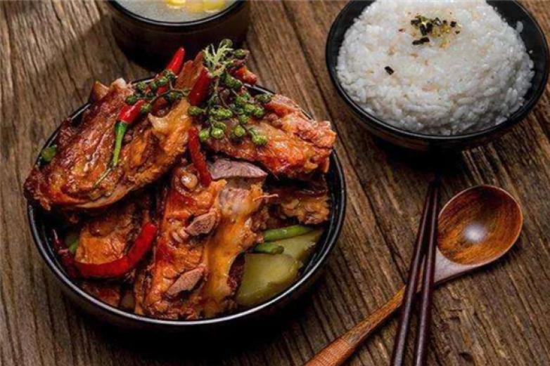 辣骨气饭